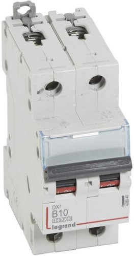 Выключатель автоматический Legrand DX3-E 10000 2п 10А B 16кА фото Выключатель автоматический Legrand DX3-E 10000 2п 10А B 16кА картинка